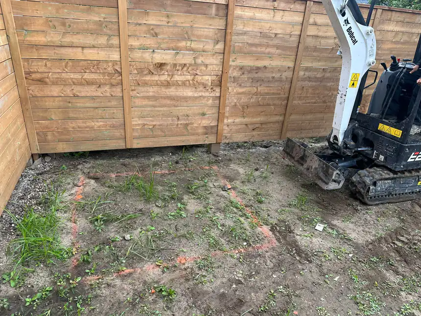 Site preparation and excavation by World Gate Landscaping