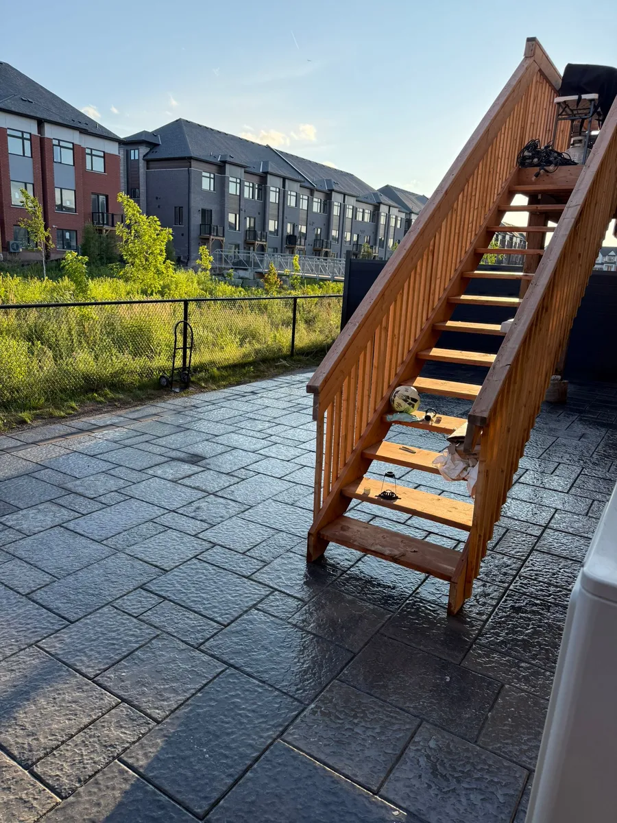Landscaping and hardscaping project by World Gate Landscaping in the GTA