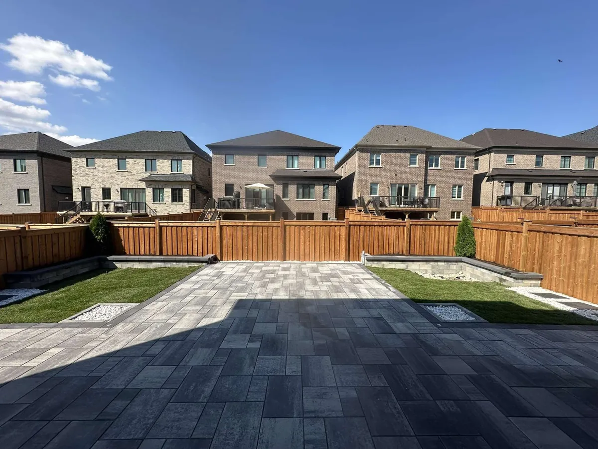 Landscaping and hardscaping project by World Gate Landscaping in the GTA