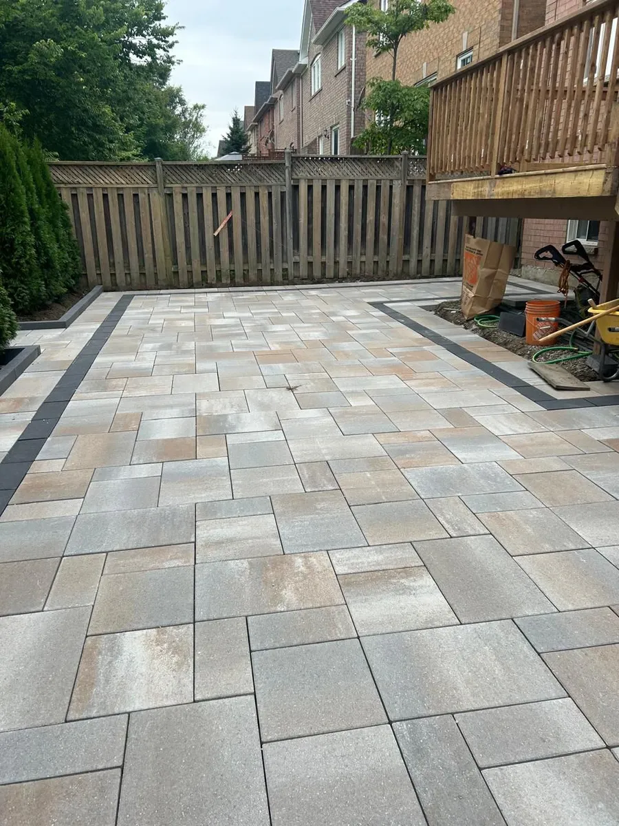 Landscaping and hardscaping project by World Gate Landscaping in the GTA