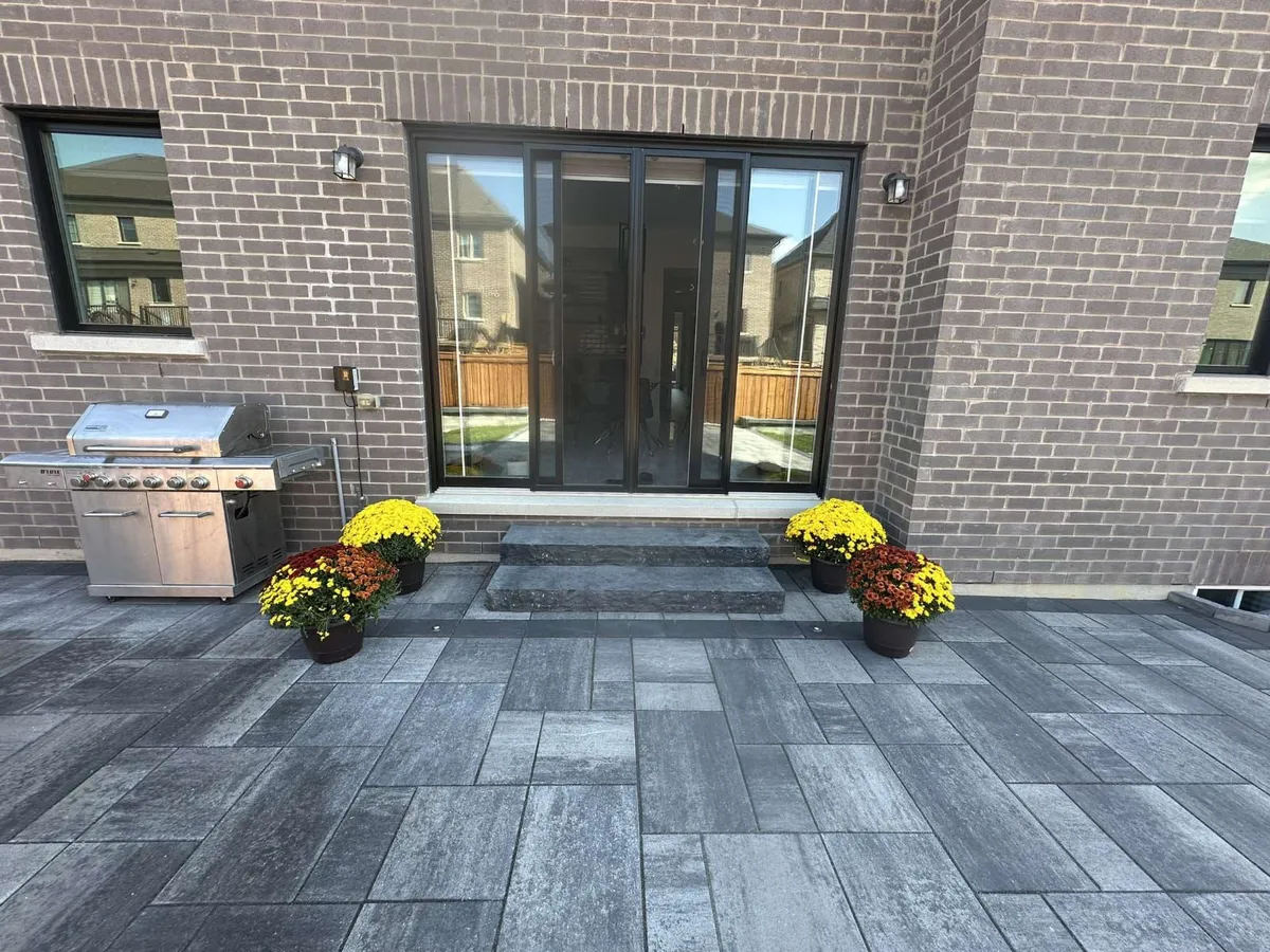 Landscaping and hardscaping project by World Gate Landscaping in the GTA