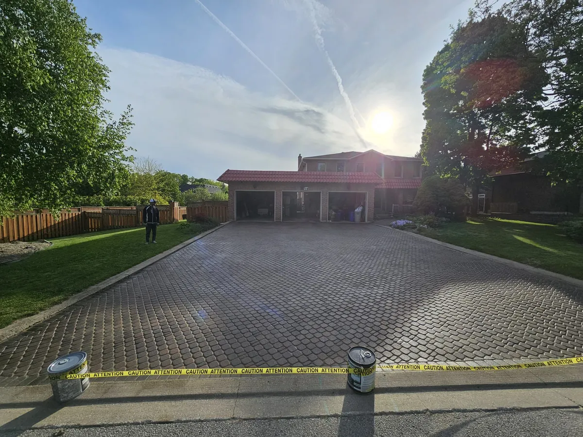 Landscaping and hardscaping project by World Gate Landscaping in the GTA