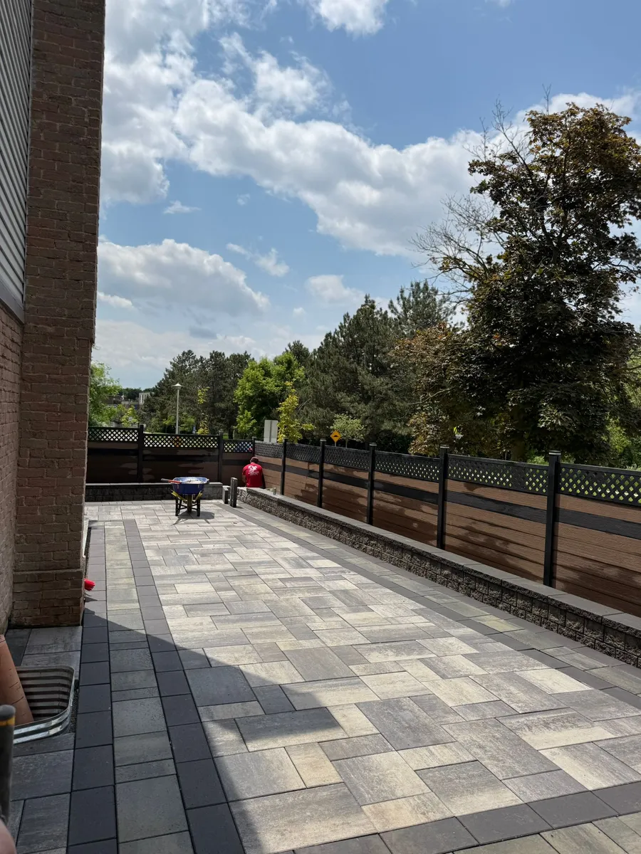 Landscaping and hardscaping project by World Gate Landscaping in the GTA
