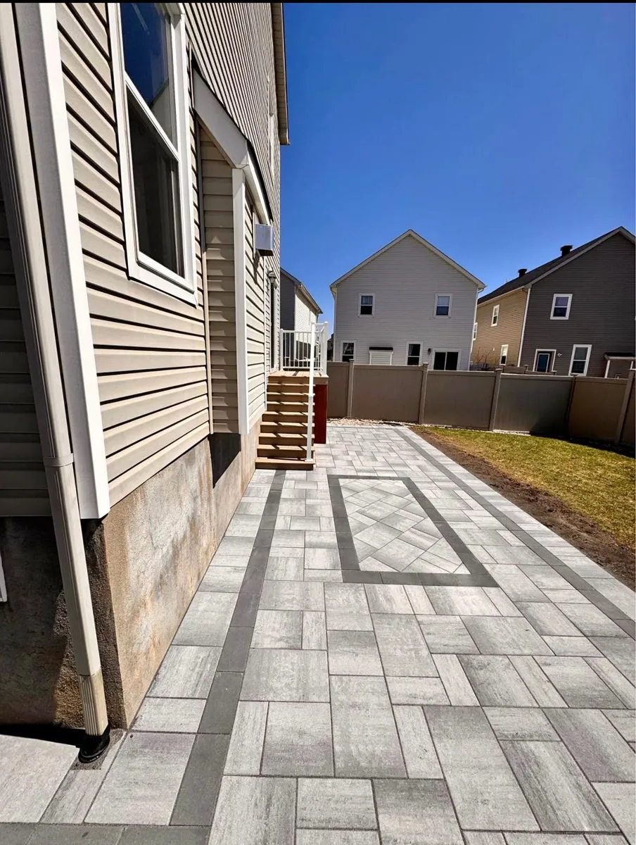 Landscaping and hardscaping project by World Gate Landscaping in the GTA