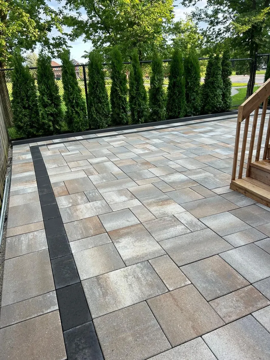 Landscaping and hardscaping project by World Gate Landscaping in the GTA