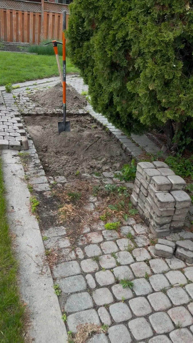 Landscaping and hardscaping project by World Gate Landscaping in the GTA