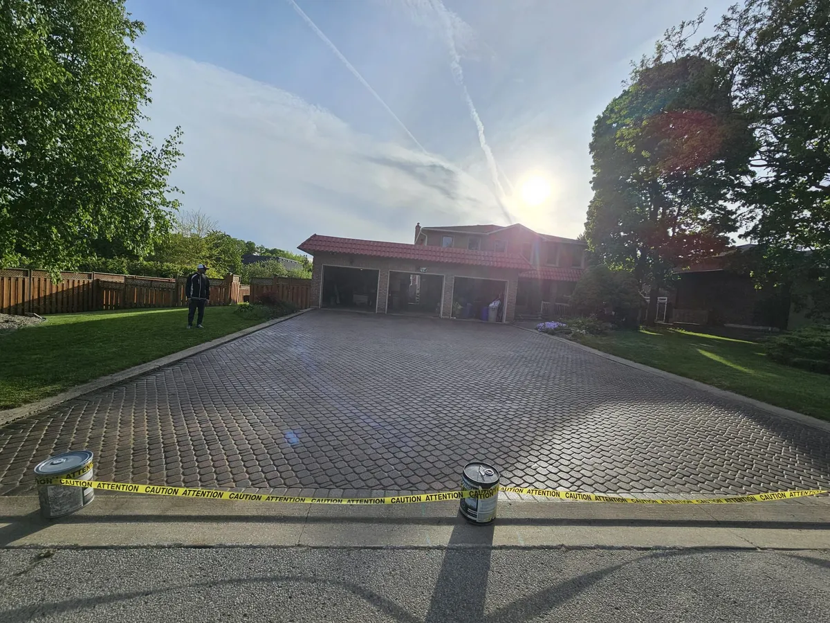 Landscaping and hardscaping project by World Gate Landscaping in the GTA