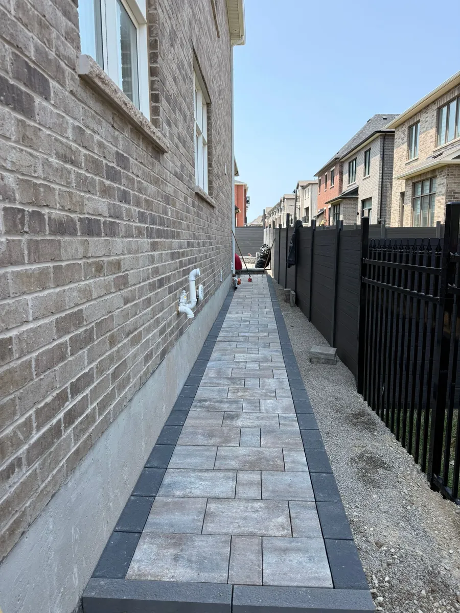 Landscaping and hardscaping project by World Gate Landscaping in the GTA