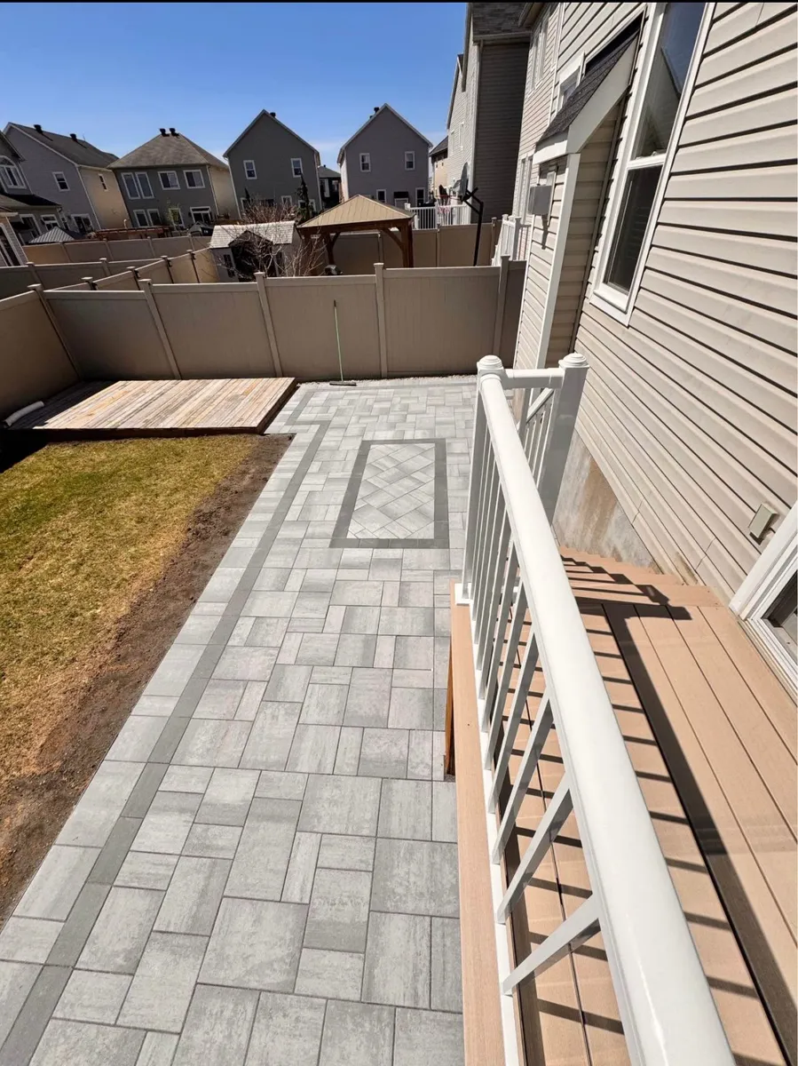 Landscaping and hardscaping project by World Gate Landscaping in the GTA