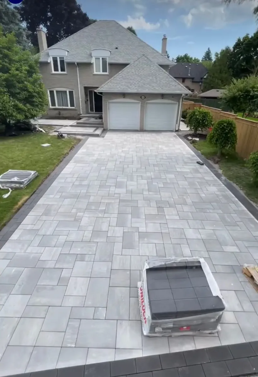Landscaping and hardscaping project by World Gate Landscaping in the GTA