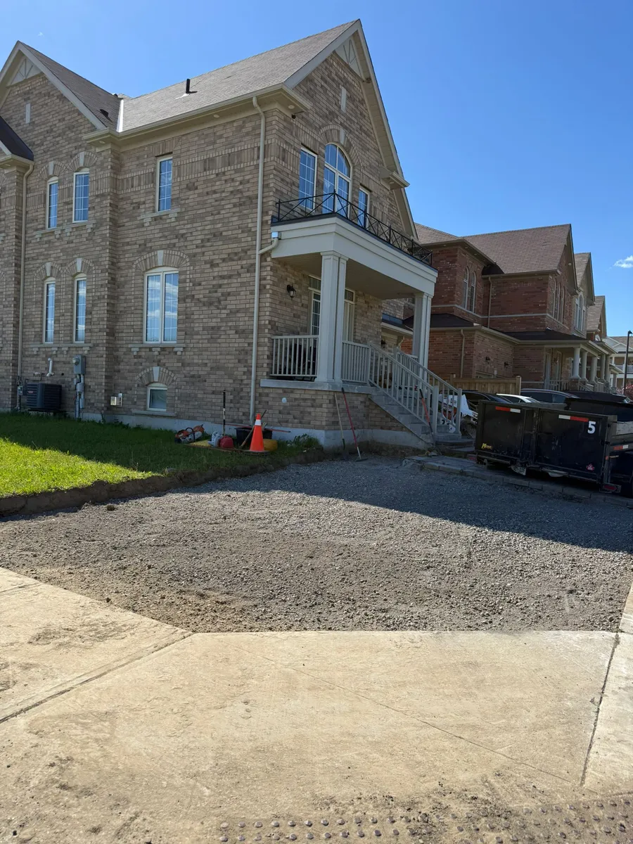 Landscaping and hardscaping project by World Gate Landscaping in the GTA