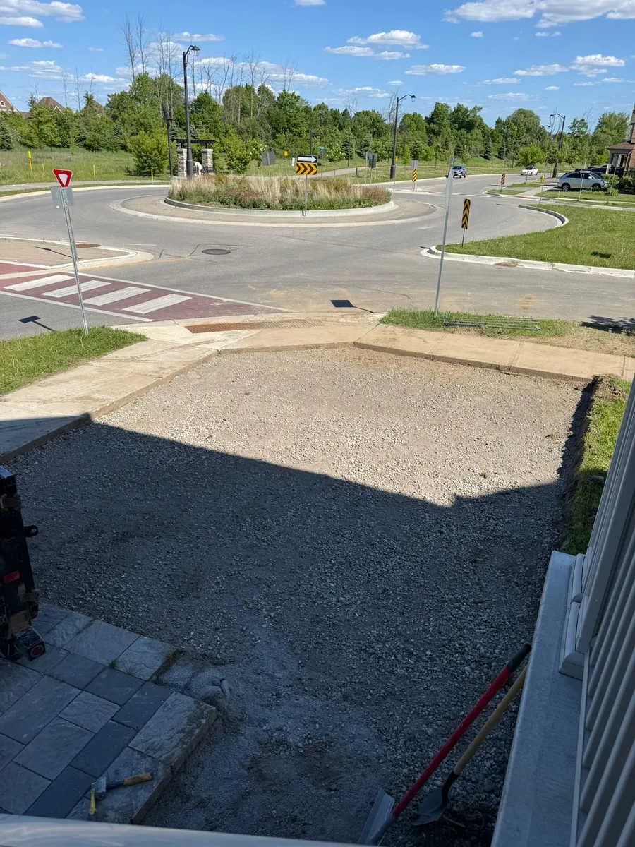 Landscaping and hardscaping project by World Gate Landscaping in the GTA