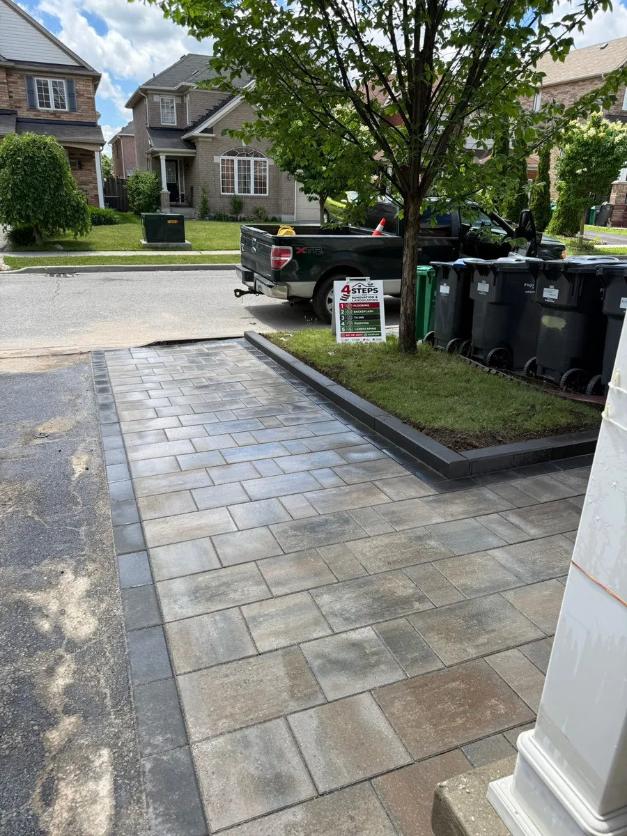Landscaping and hardscaping project by World Gate Landscaping in the GTA