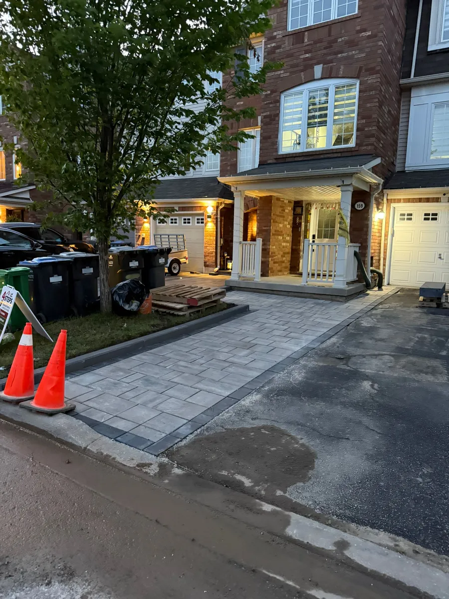Landscaping and hardscaping project by World Gate Landscaping in the GTA