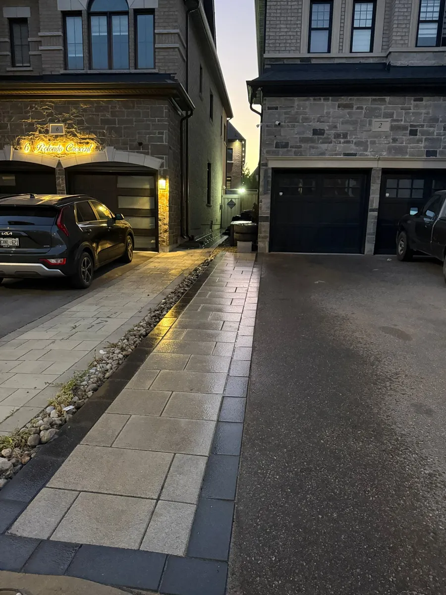 Landscaping and hardscaping project by World Gate Landscaping in the GTA